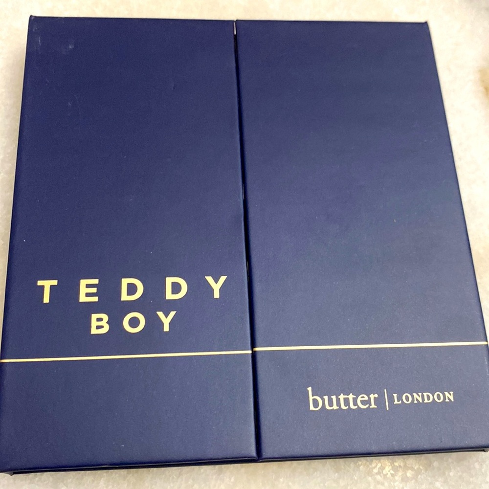 Teddy boy Butter London eyeshadow palette